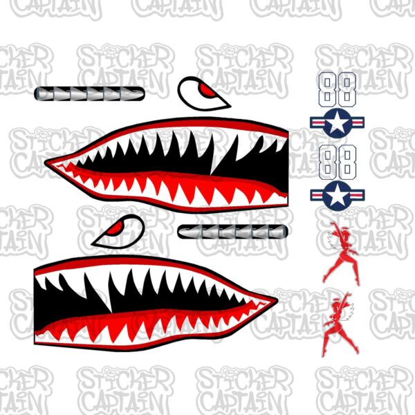 Flying Tigers Decal Set - Image 2